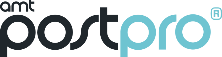AMT PostPro logo with the ® mark